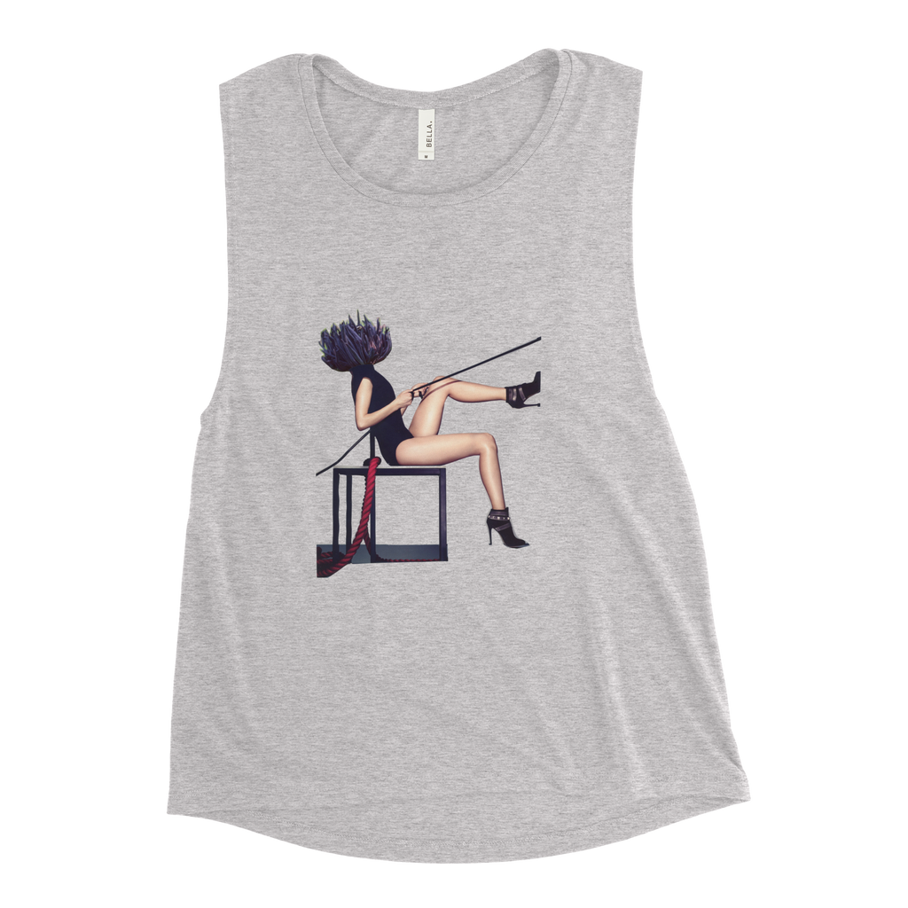 Purple Fairy Club Coral Mushroom Woman
