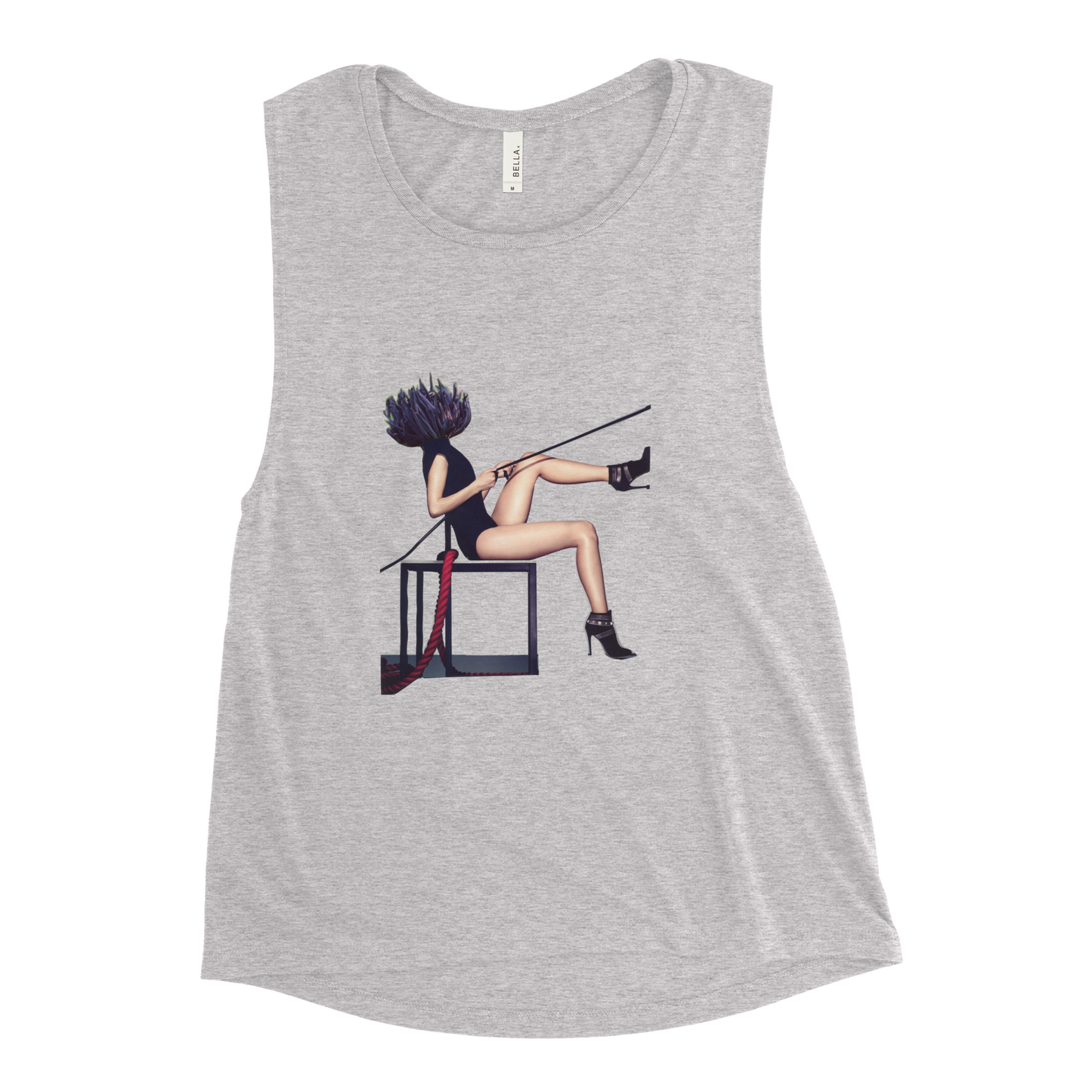 Purple Fairy Club Coral Mushroom Woman