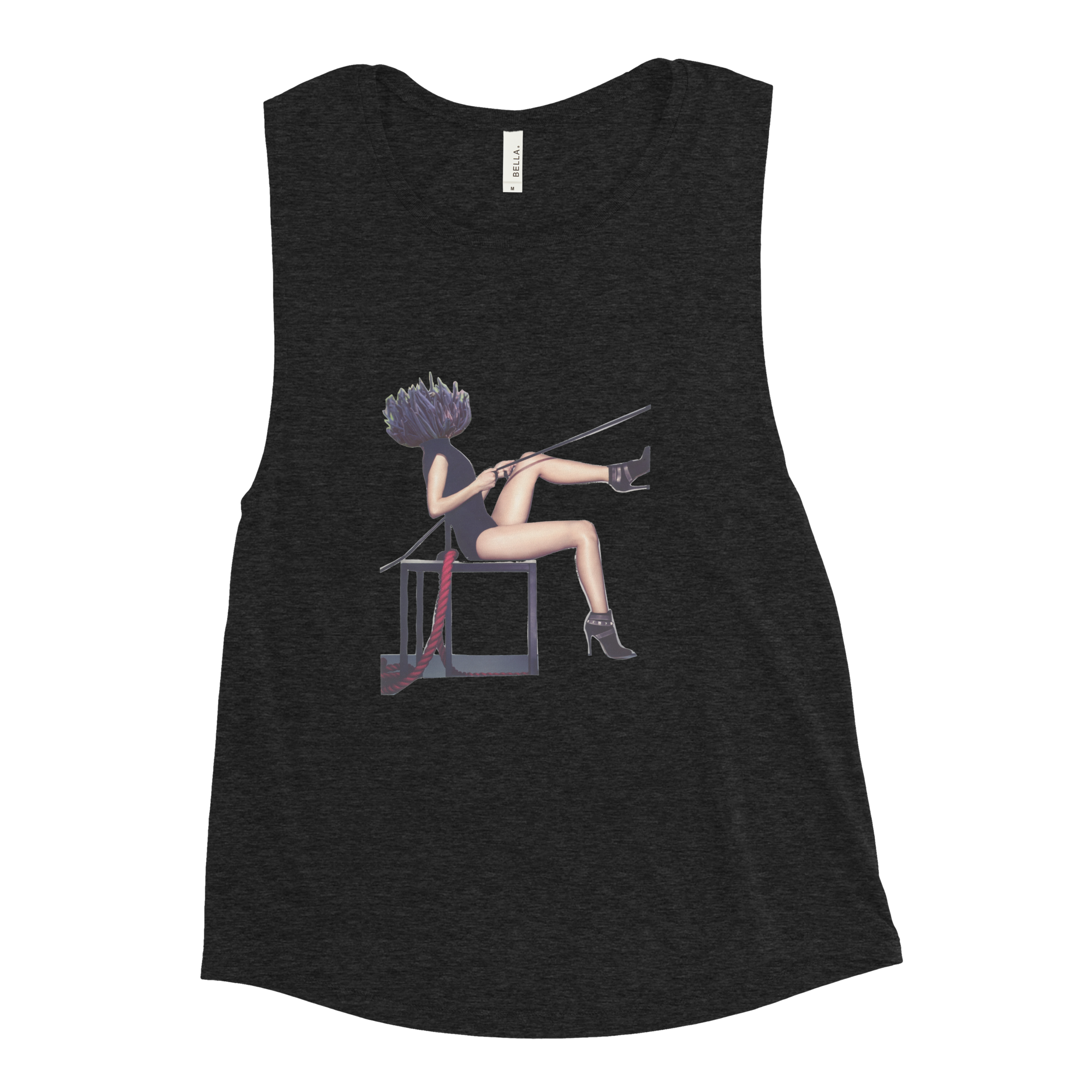 Purple Fairy Club Coral Mushroom Woman