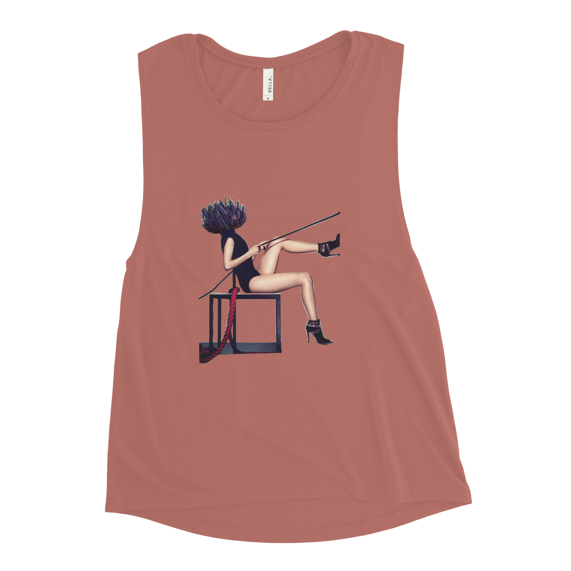 Purple Fairy Club Coral Mushroom Woman